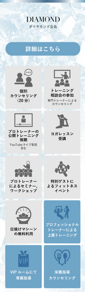 ダイヤモンド会員について
